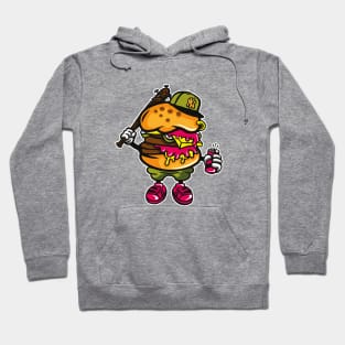 BURGER ATTACK by WOOF SHIRT Hoodie